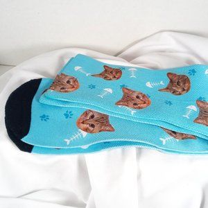 Dodo Cat socks Womens Size 10